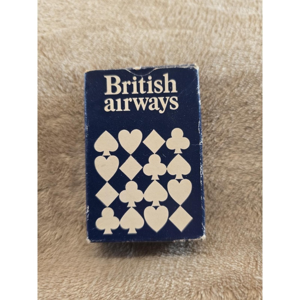 Vintage 70's British airways Miniature Playing Cards Full Deck